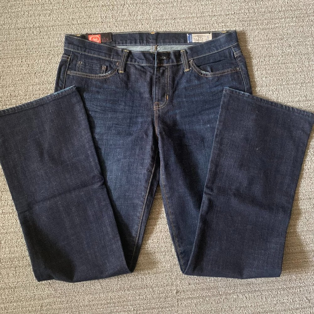 GAP 1969 Boot Cut stretch dark wash jeans sz 10R